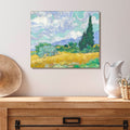 Masters Collection - Vincent Van Gogh - A Wheatfield, With Cypresses - Gallery-Wrapped Canvas Wall Art