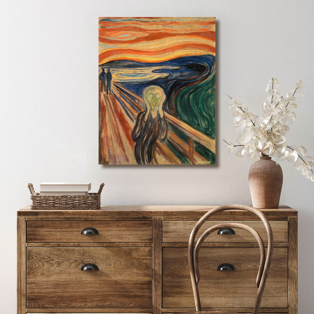 Masters Collection - Edvard Munch - The Scream - Gallery-Wrapped Canvas Wall Art