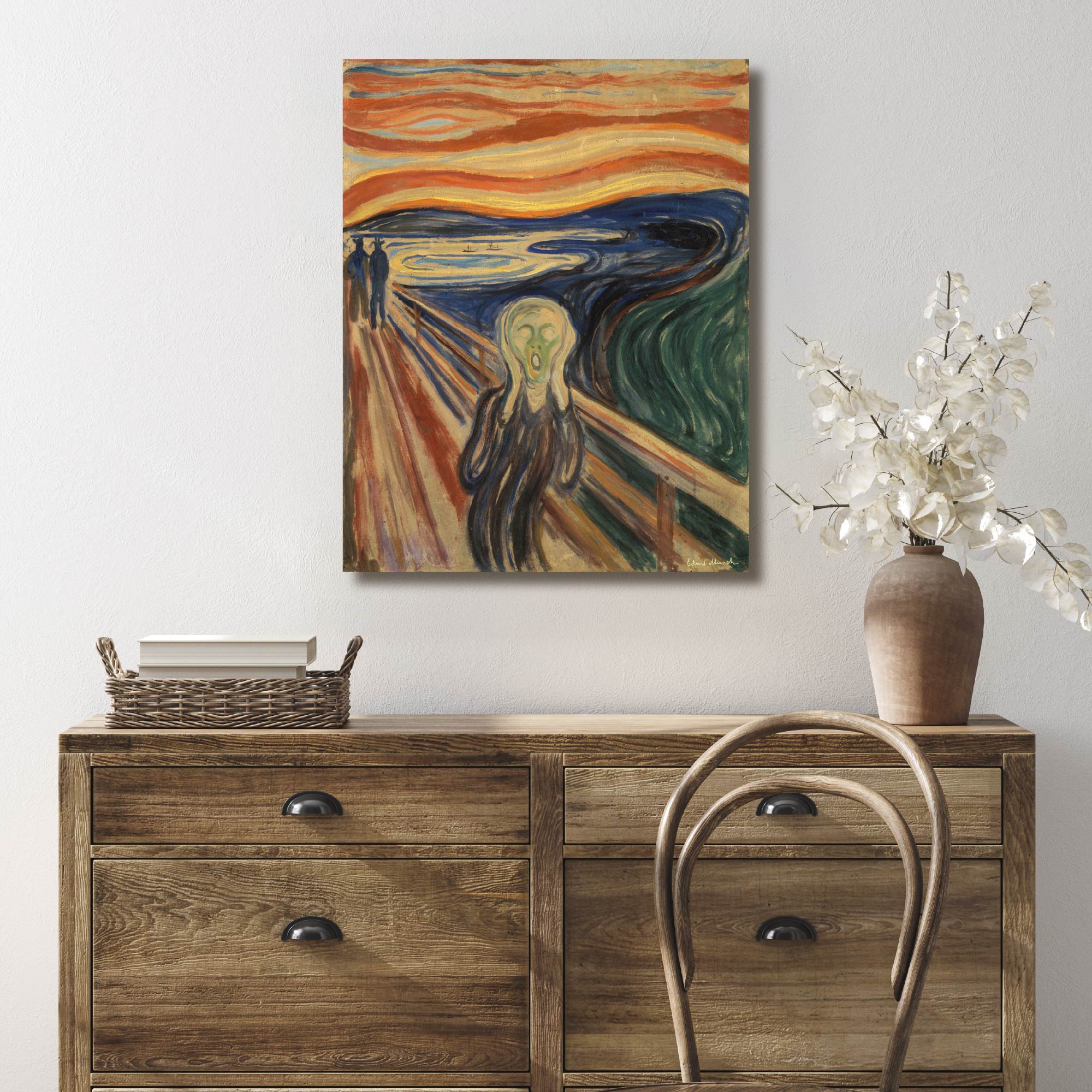 Masters Collection - Edvard Munch - The Scream - Gallery-Wrapped Canvas Wall Art