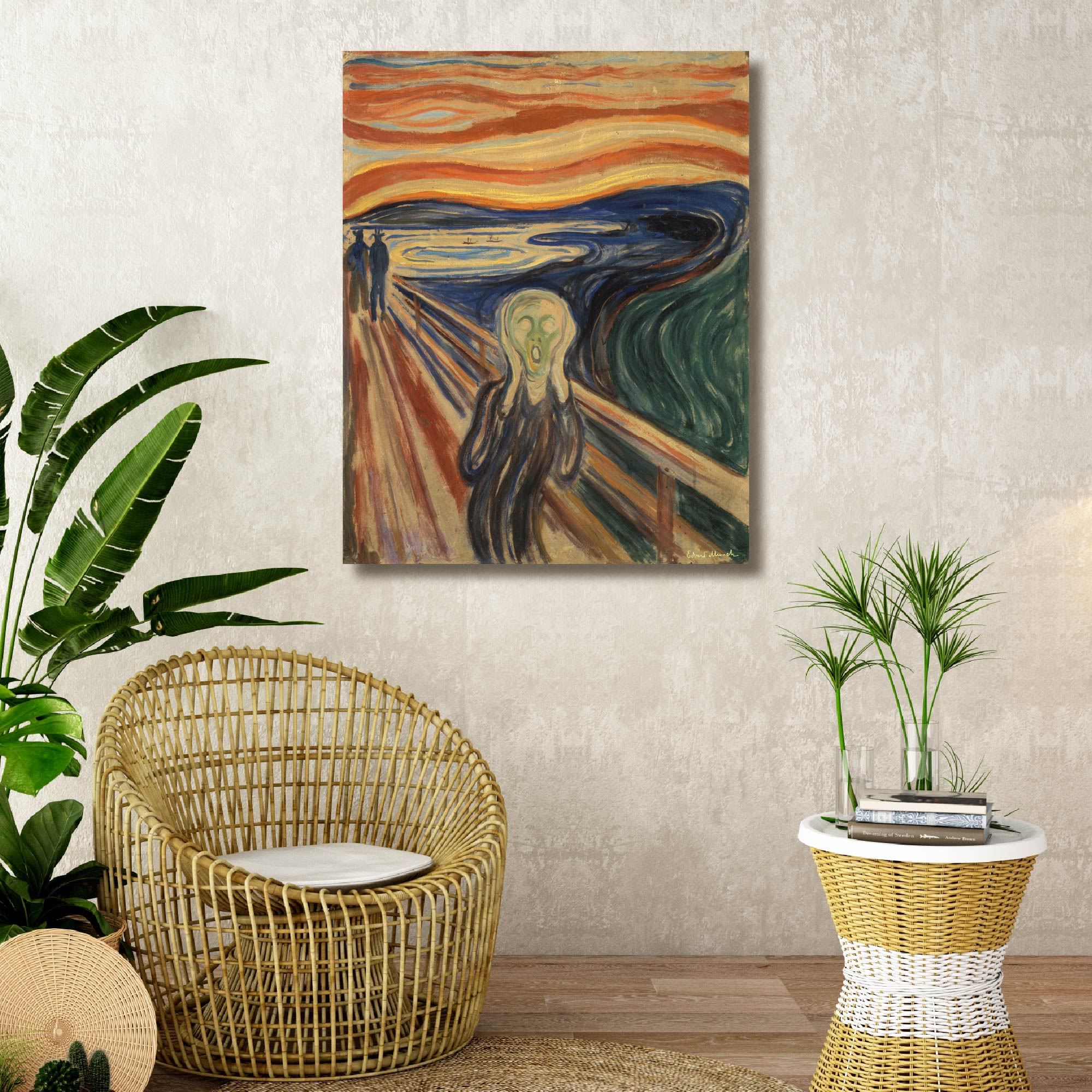 Masters Collection - Edvard Munch - The Scream - Gallery-Wrapped Canvas Wall Art