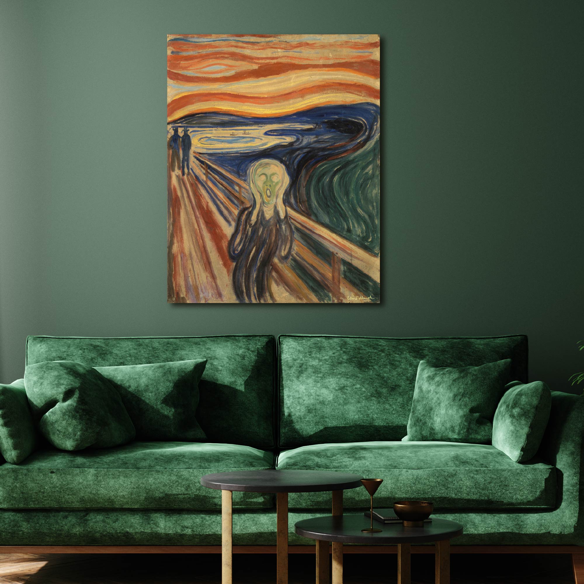 Masters Collection - Edvard Munch - The Scream - Gallery-Wrapped Canvas Wall Art