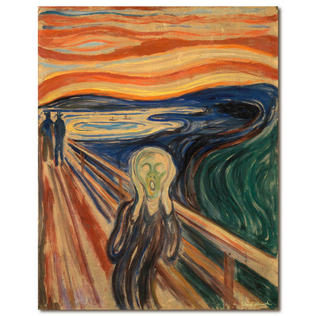 Masters Collection - Edvard Munch - The Scream - Gallery-Wrapped Canvas Wall Art
