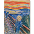 Masters Collection - Edvard Munch - The Scream II - Gallery-Wrapped Canvas Wall Art