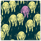 Masters Collection - Edvard Munch - Many Screams - Gallery-Wrapped Canvas Wall Art