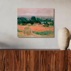 Masters Collection - Claude Monet - Haystack at Giverny (1886) - Gallery-Wrapped Canvas Wall Art