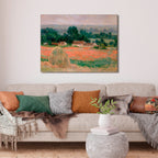 Masters Collection - Claude Monet - Haystack at Giverny (1886) - Gallery-Wrapped Canvas Wall Art