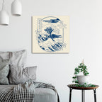Masters Collection - Hokusai - The Great Wave Icon - Gallery-Wrapped Canvas Wall Art