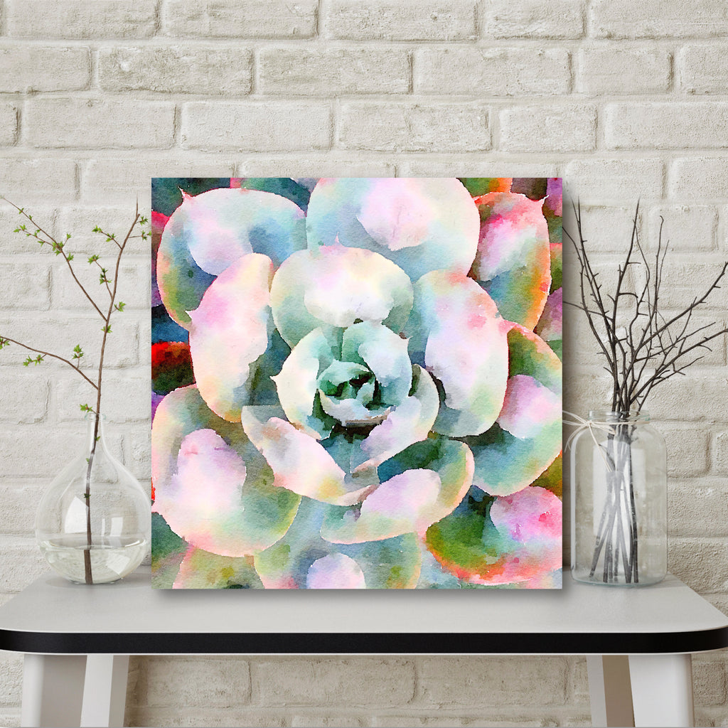Succulente V - Gallery-Wrapped Canvas Wall Art