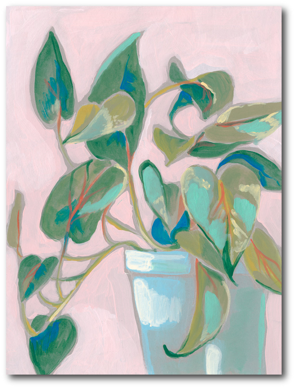 Quirky Plant I - Gallery-Wrapped Canvas Wall Art