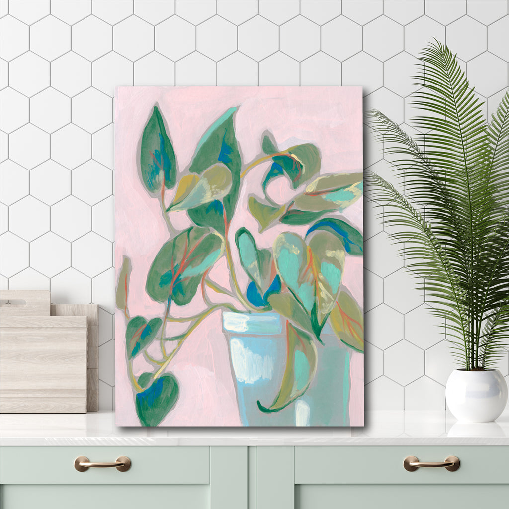 Quirky Plant I - Gallery-Wrapped Canvas Wall Art