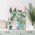 Quirky Plant I - Gallery-Wrapped Canvas Wall Art