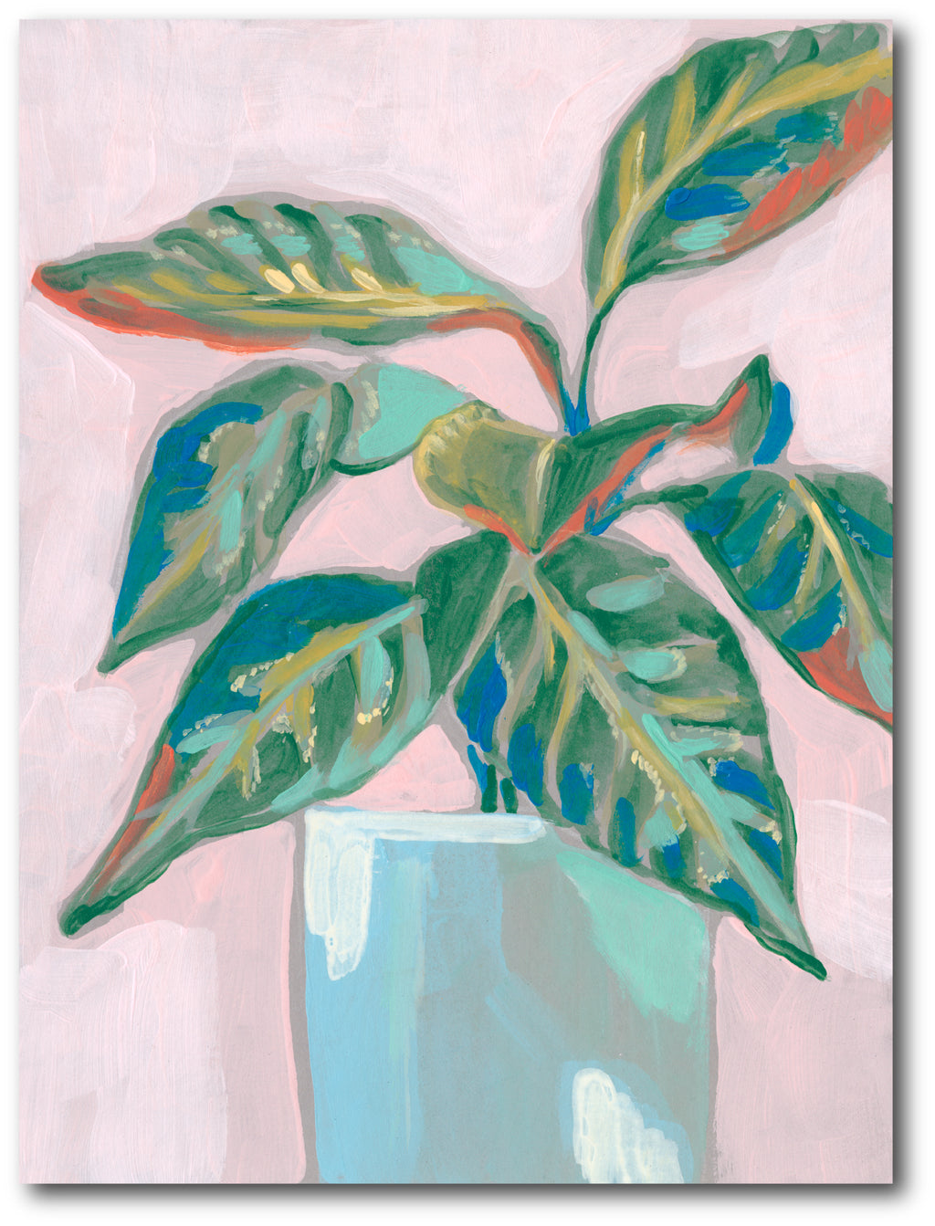 Quirky Plant II - Gallery-Wrapped Canvas Wall Art