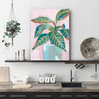 Quirky Plant II - Gallery-Wrapped Canvas Wall Art