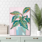 Quirky Plant II - Gallery-Wrapped Canvas Wall Art