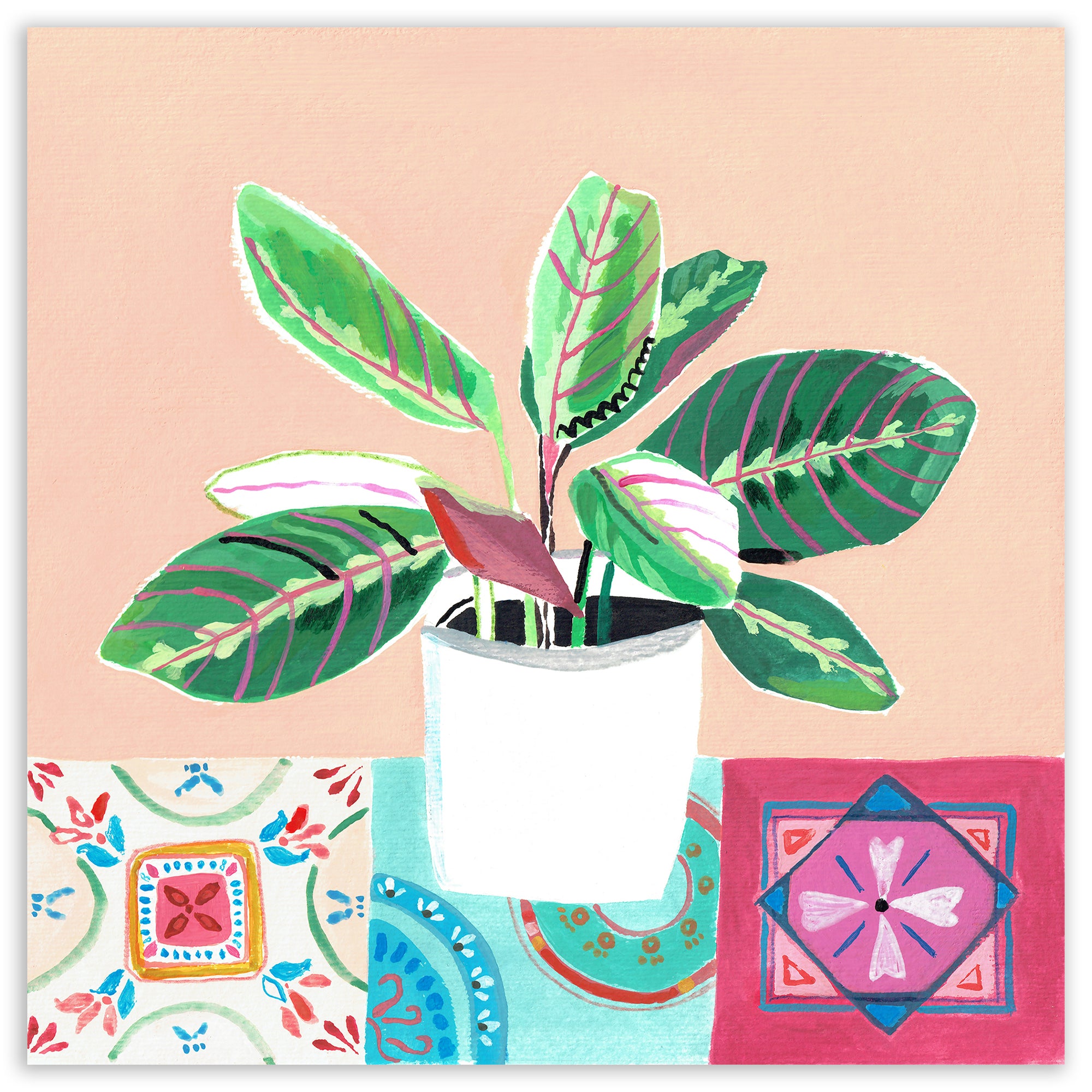 Growing Happy II - Gallery-Wrapped Canvas Wall Art
