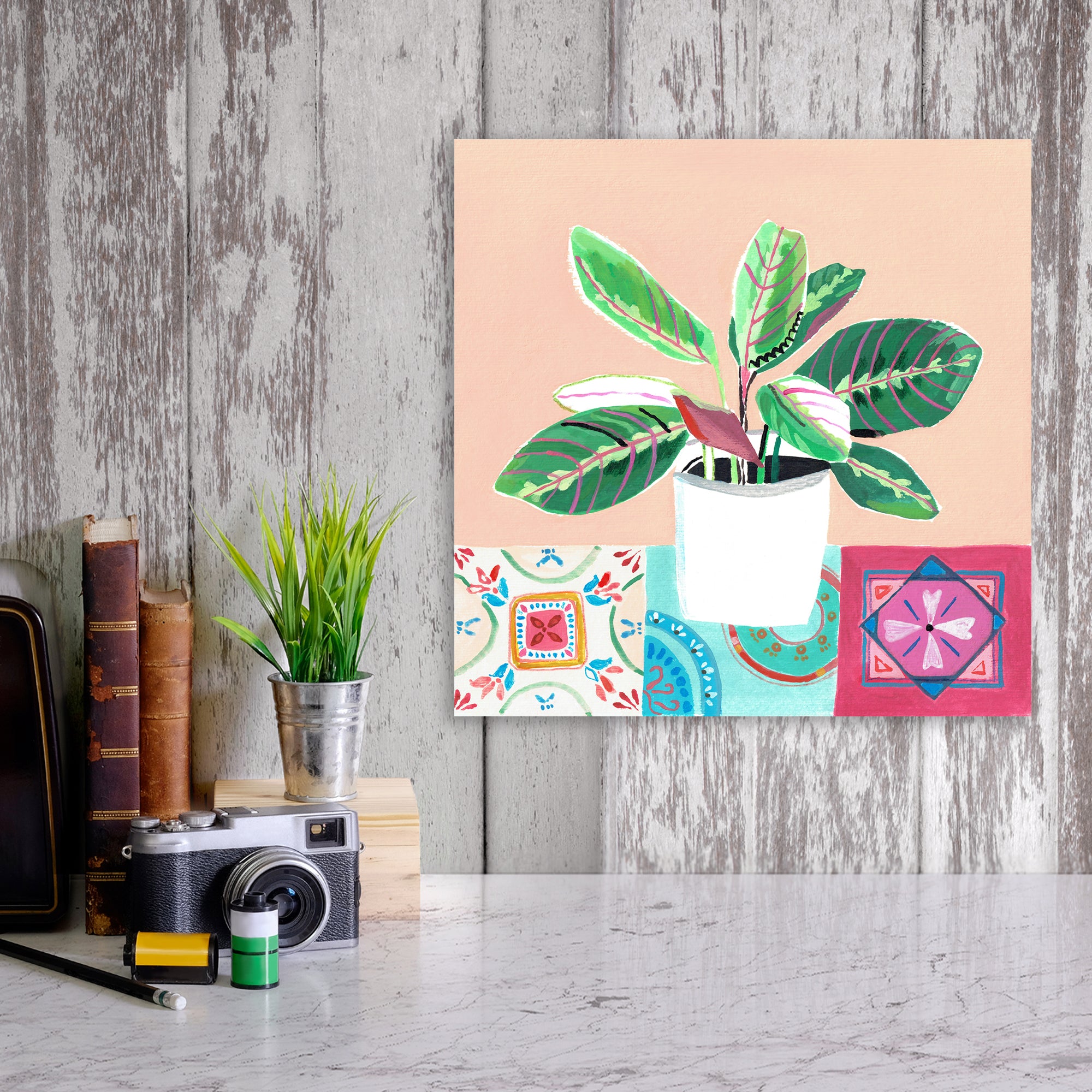 Growing Happy II - Gallery-Wrapped Canvas Wall Art