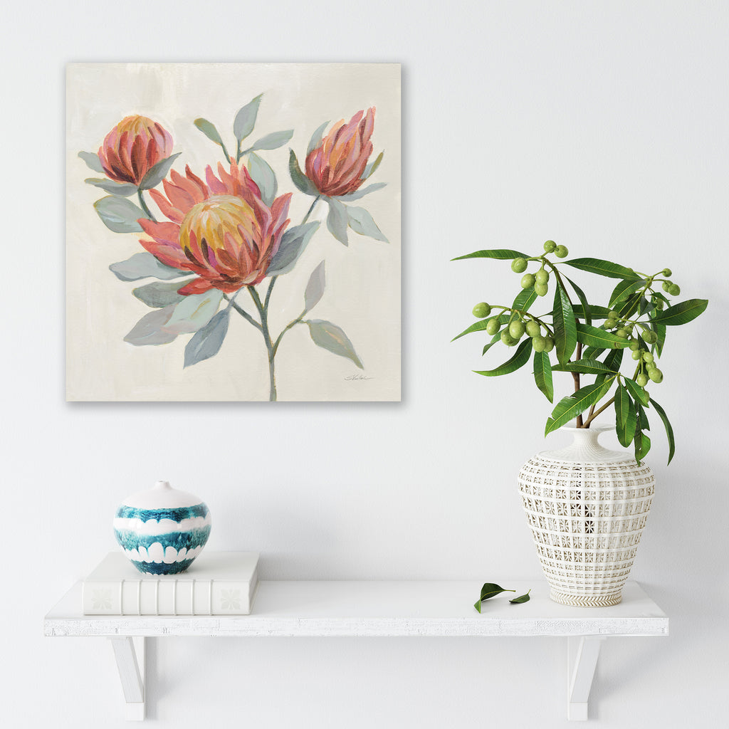Field Bloom II - Gallery-Wrapped Canvas Wall Art