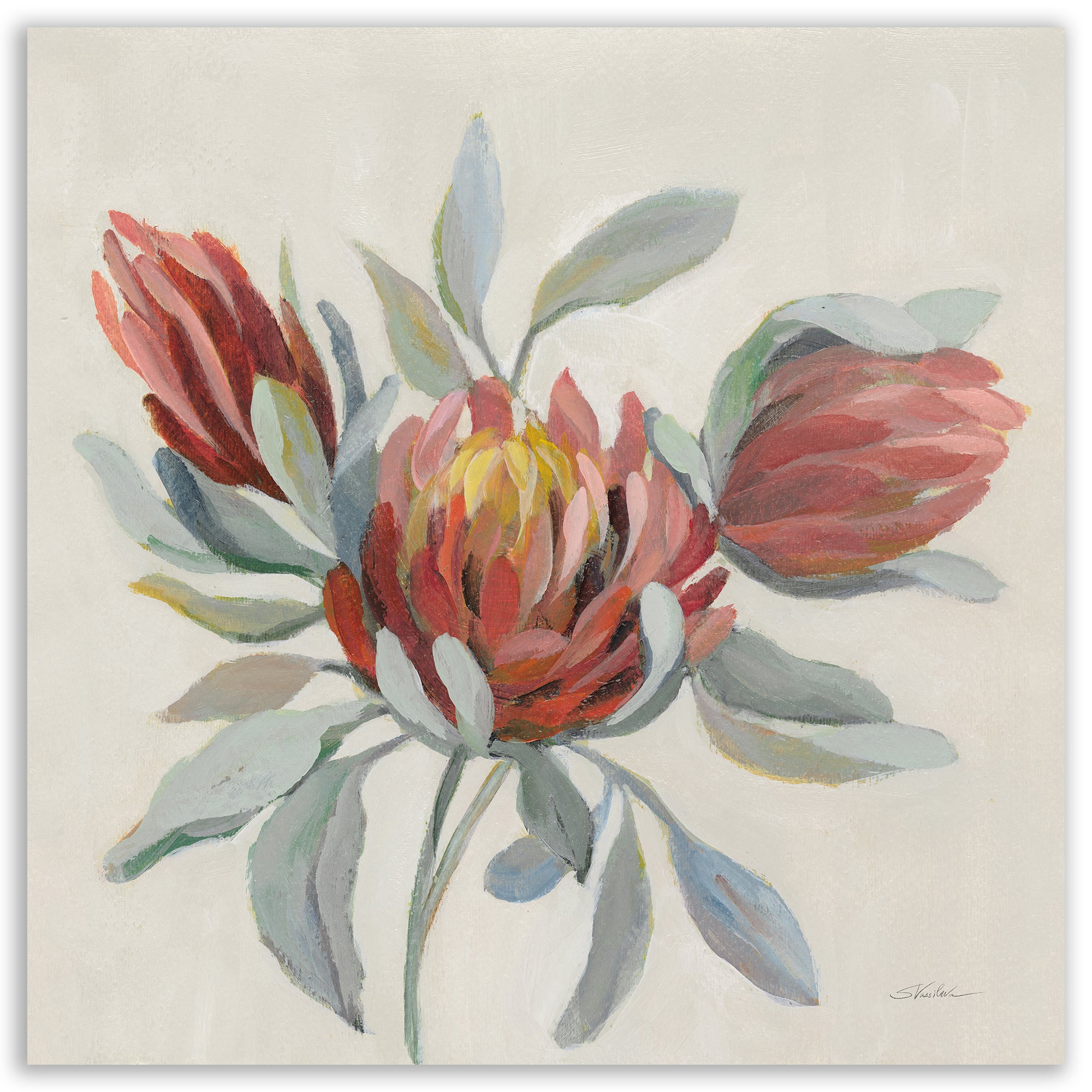 Field Bloom I - Gallery-Wrapped Canvas Wall Art