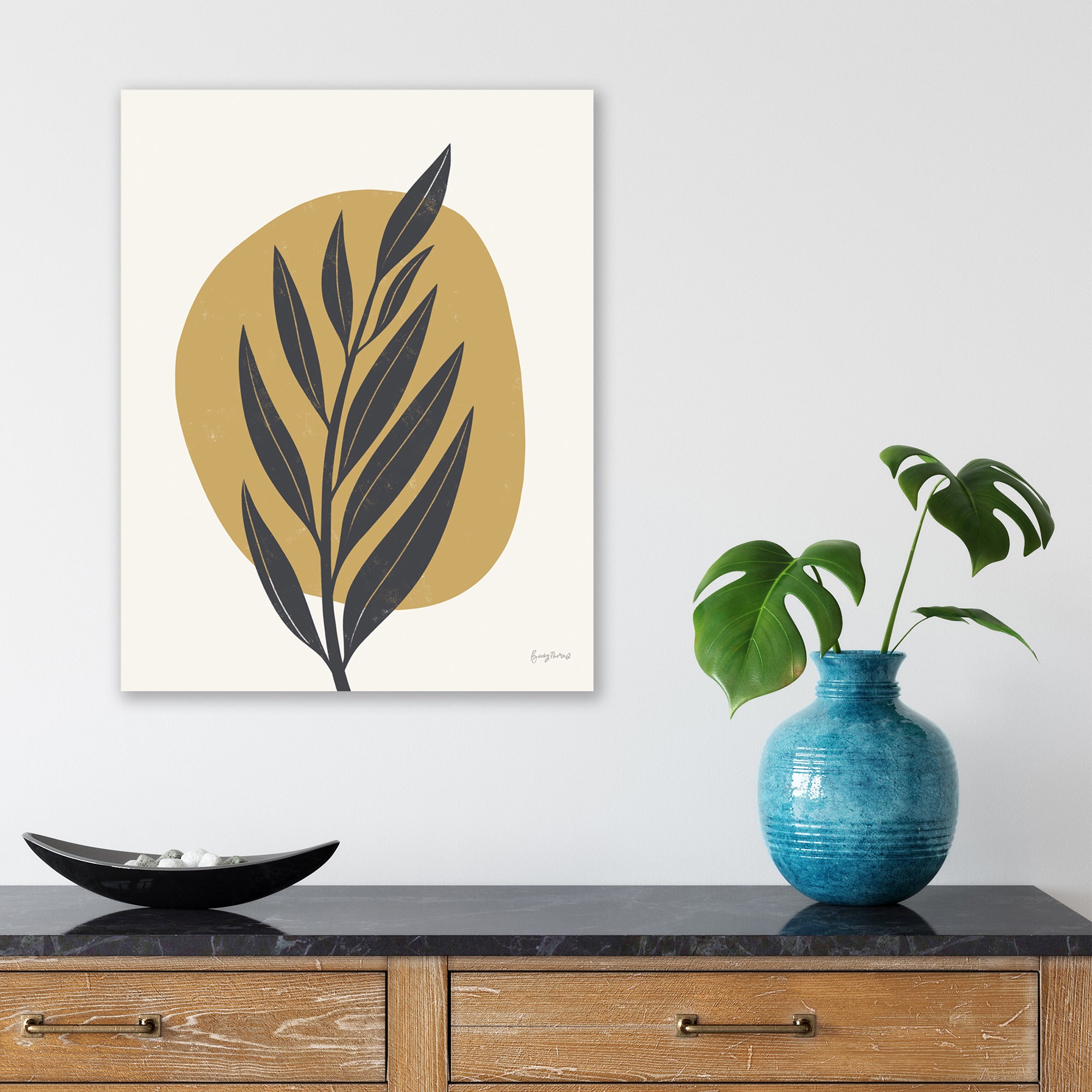Mid Century Modern I - Gallery-Wrapped Canvas Wall Art