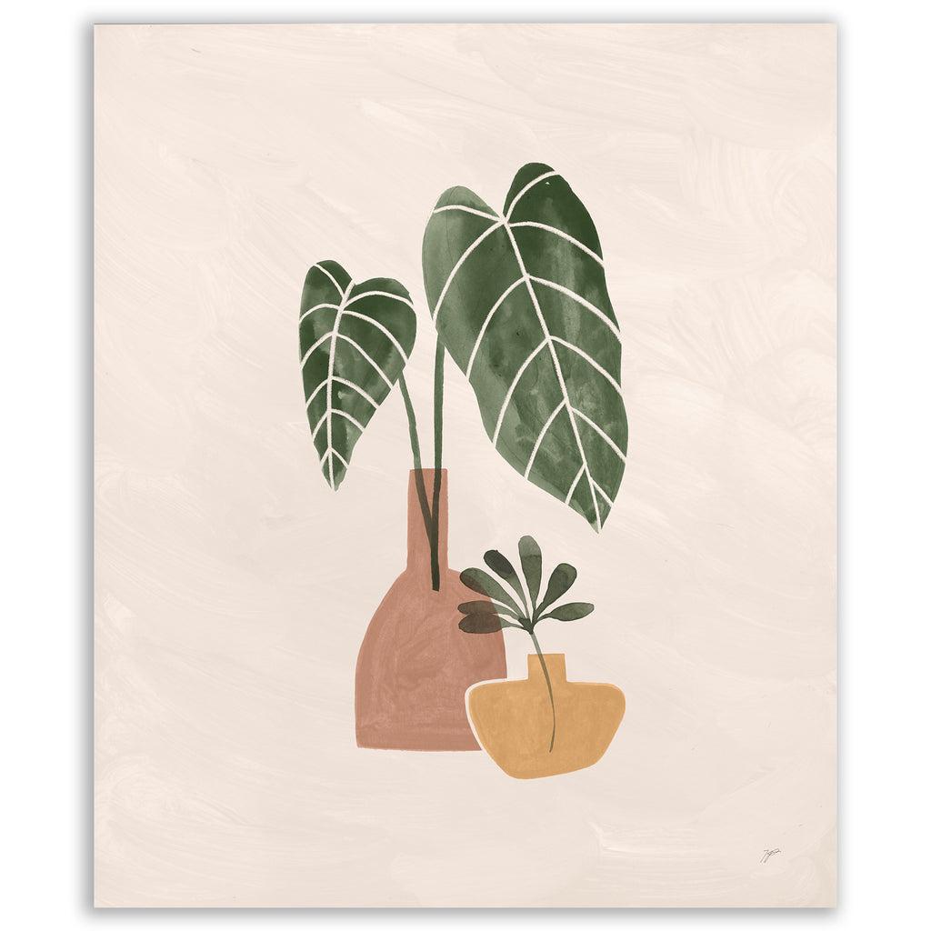Boho Vessels I - Gallery-Wrapped Canvas Wall Art