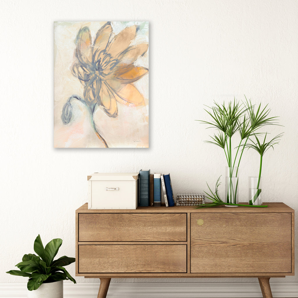 Flower Loops I - Gallery-Wrapped Canvas Wall Art