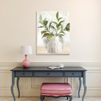 Ivory Ficus Stems - Gallery-Wrapped Canvas Wall Art
