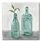 Glass Bottles - Gallery-Wrapped Canvas Wall Art