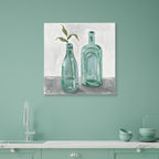 Glass Bottles - Gallery-Wrapped Canvas Wall Art