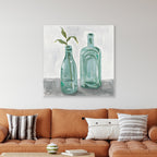 Glass Bottles - Gallery-Wrapped Canvas Wall Art