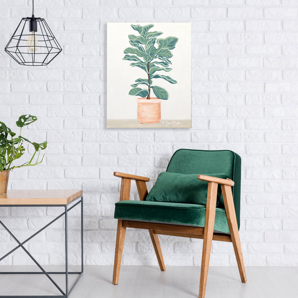Fiddle Leaf Fig - Gallery-Wrapped Canvas Wall Art
