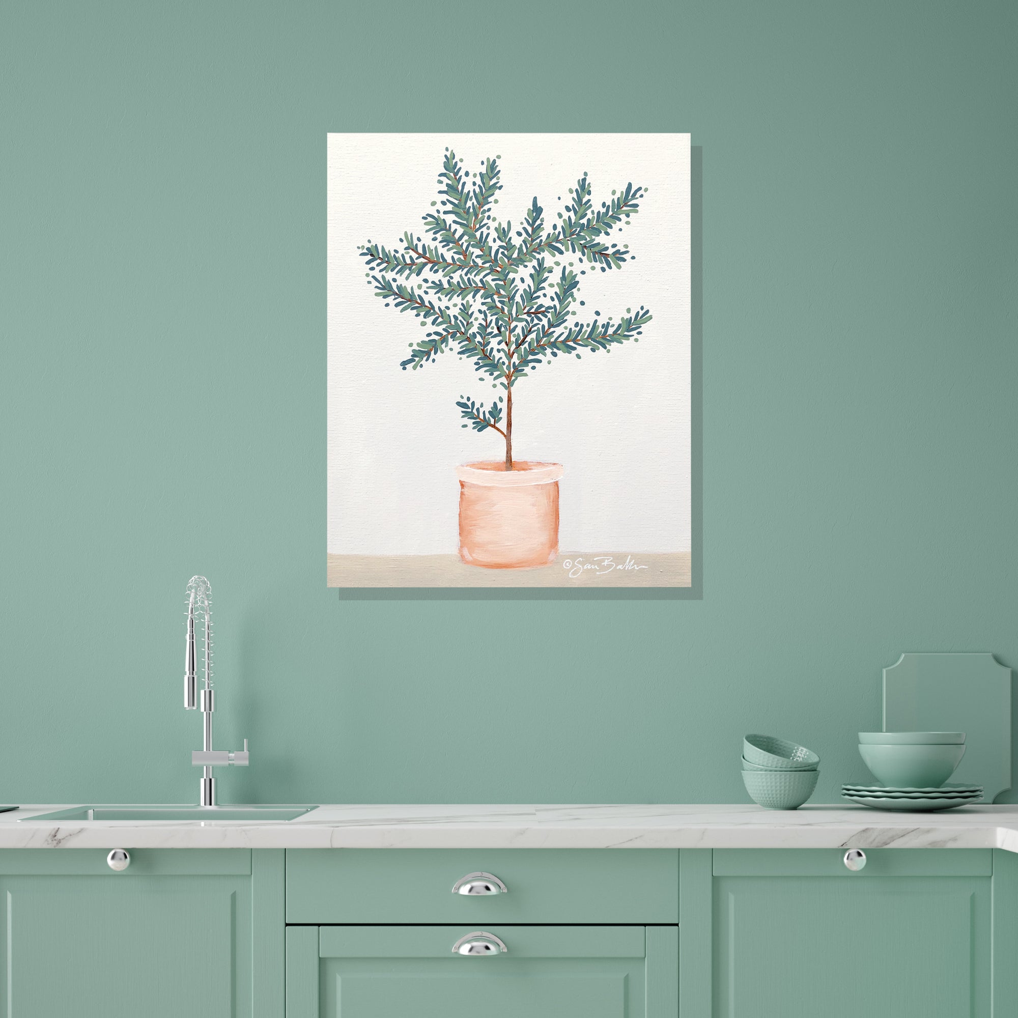 Olive Tree - Gallery-Wrapped Canvas Wall Art