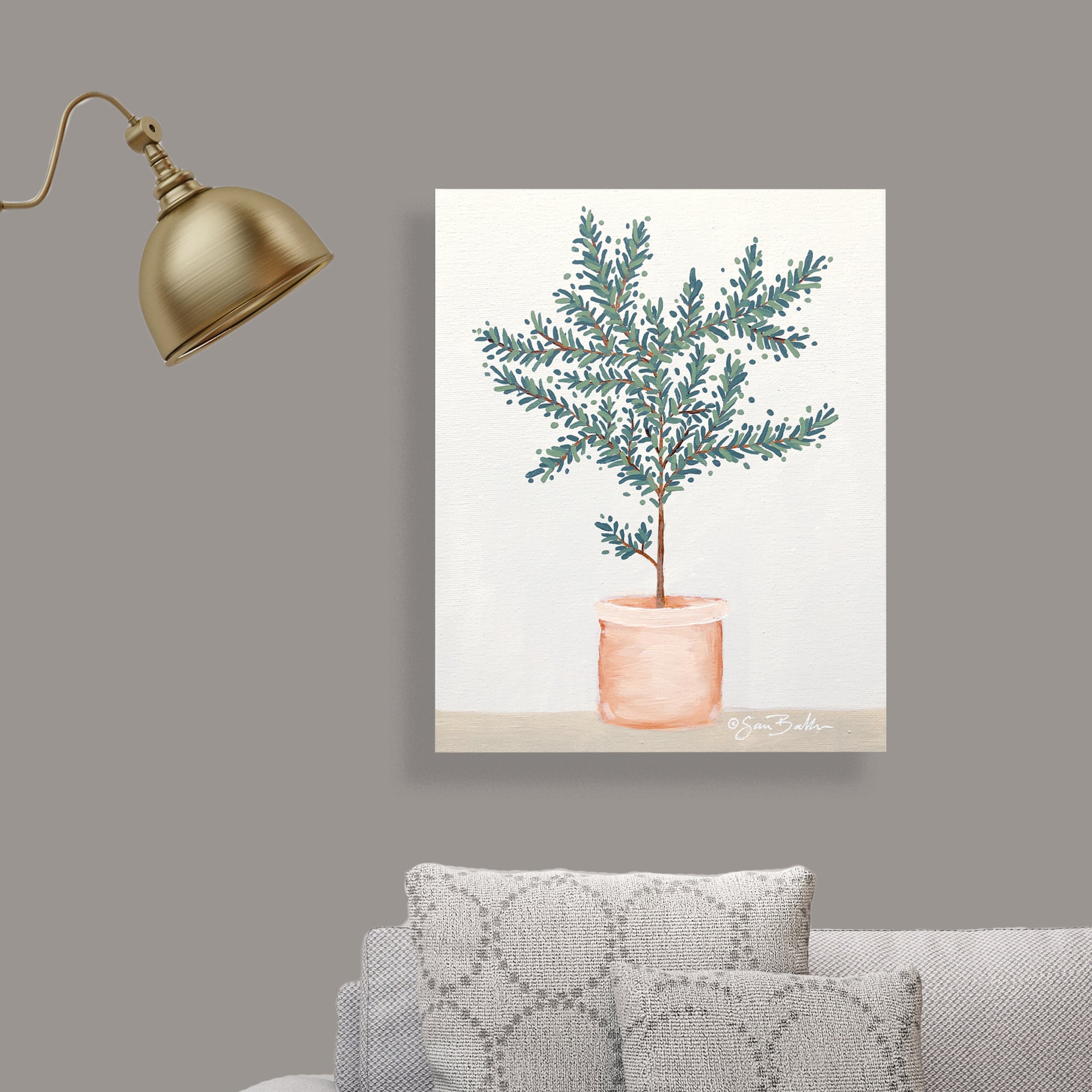 Olive Tree - Gallery-Wrapped Canvas Wall Art