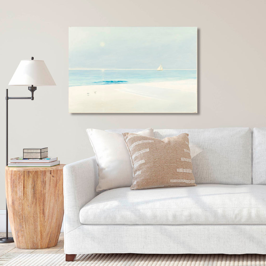 Serene Beach - Gallery-Wrapped Canvas Wall Art