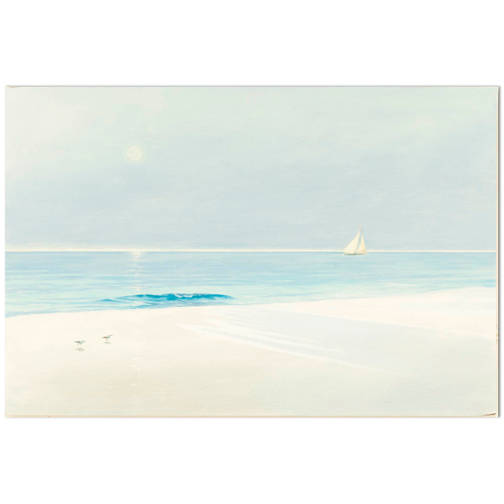 Serene Beach - Gallery-Wrapped Canvas Wall Art