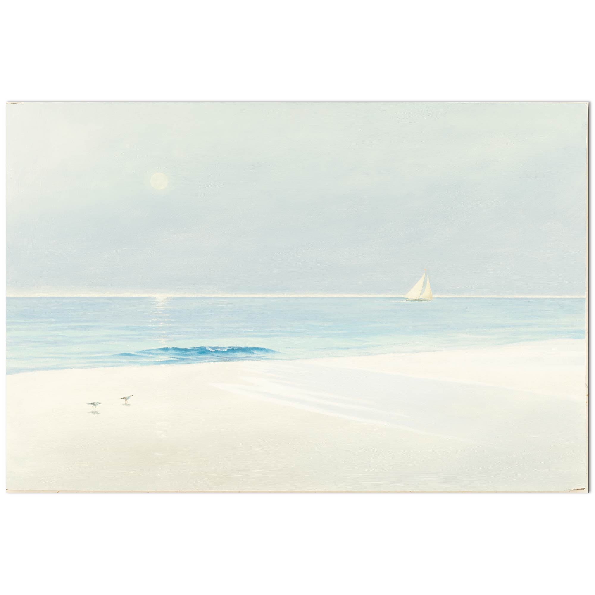 Serene Beach - Gallery-Wrapped Canvas Wall Art