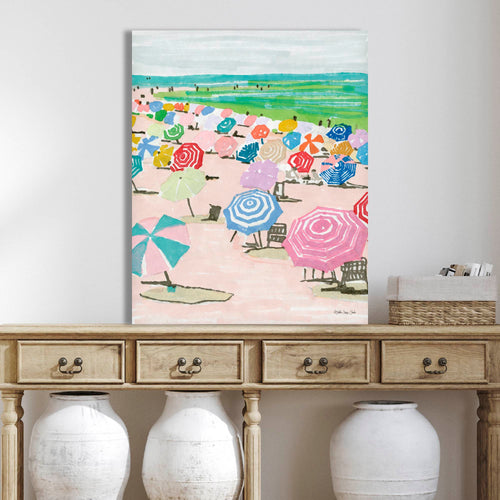 Beach Days I - Gallery-Wrapped Canvas Wall Art