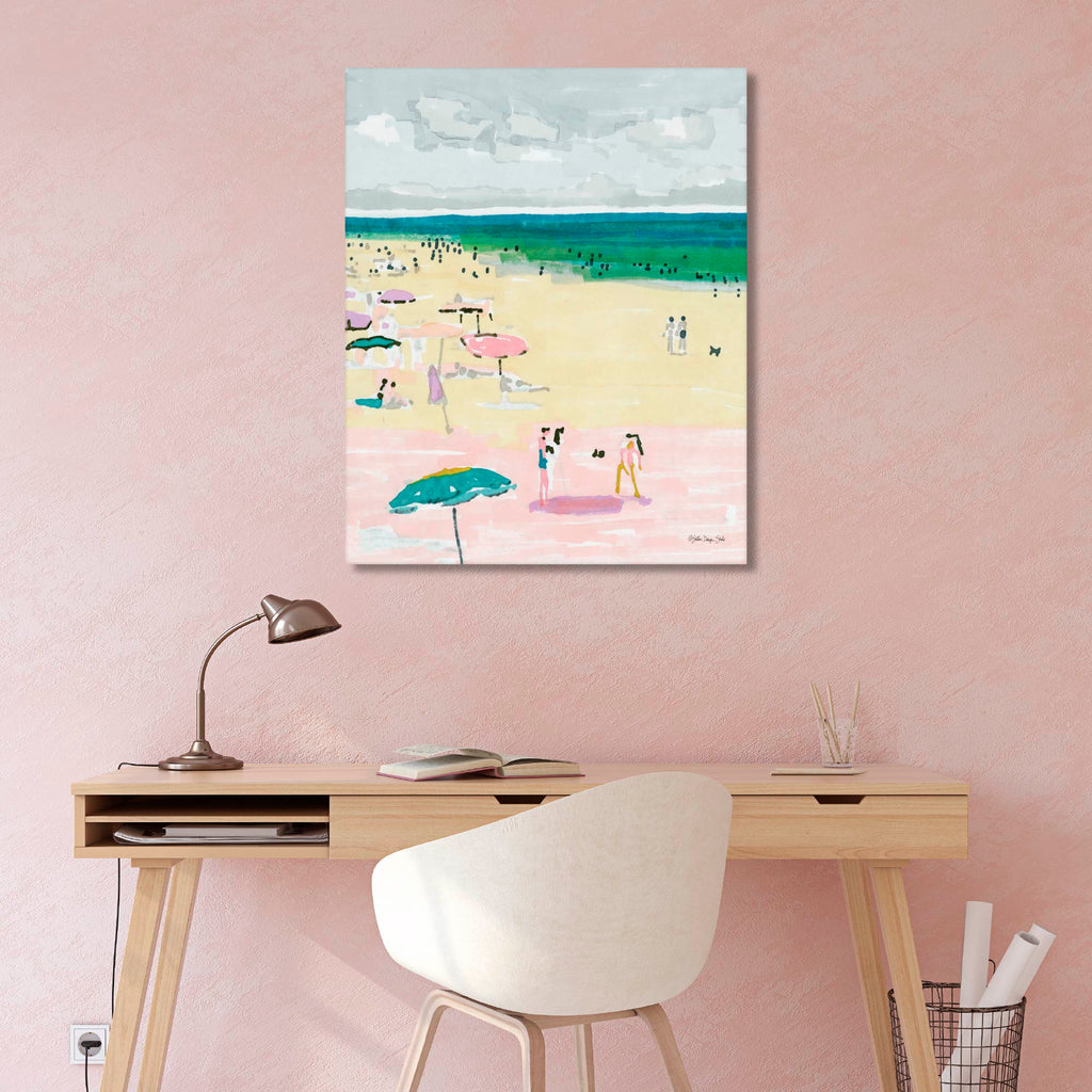 Beach Days II - Gallery-Wrapped Canvas Wall Art