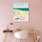 Beach Days II - Gallery-Wrapped Canvas Wall Art