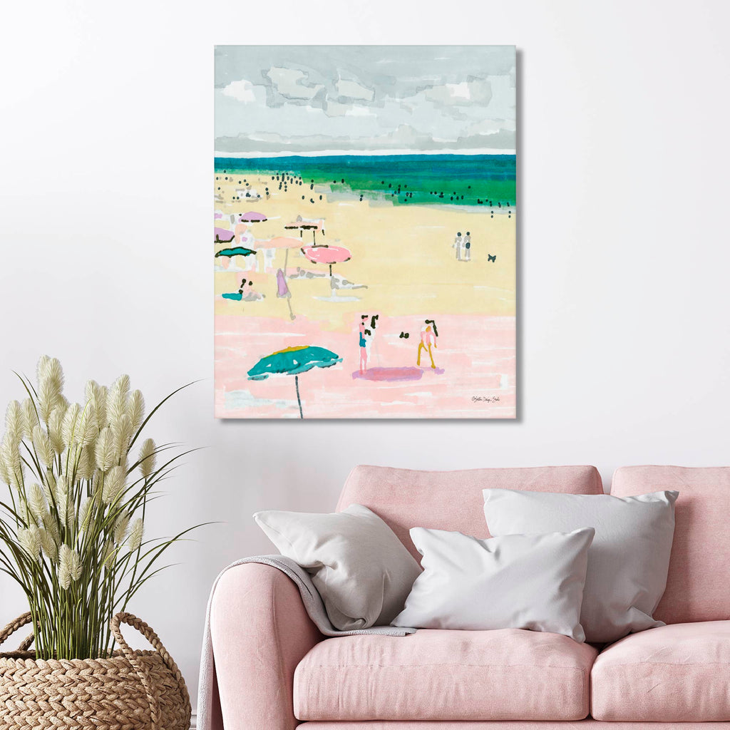 Beach Days II - Gallery-Wrapped Canvas Wall Art