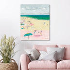 Beach Days II - Gallery-Wrapped Canvas Wall Art
