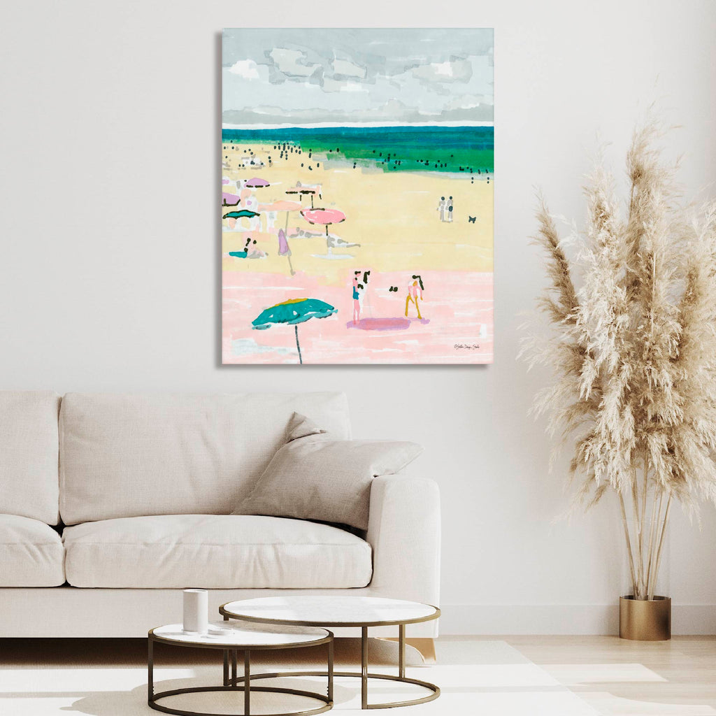 Beach Days II - Gallery-Wrapped Canvas Wall Art