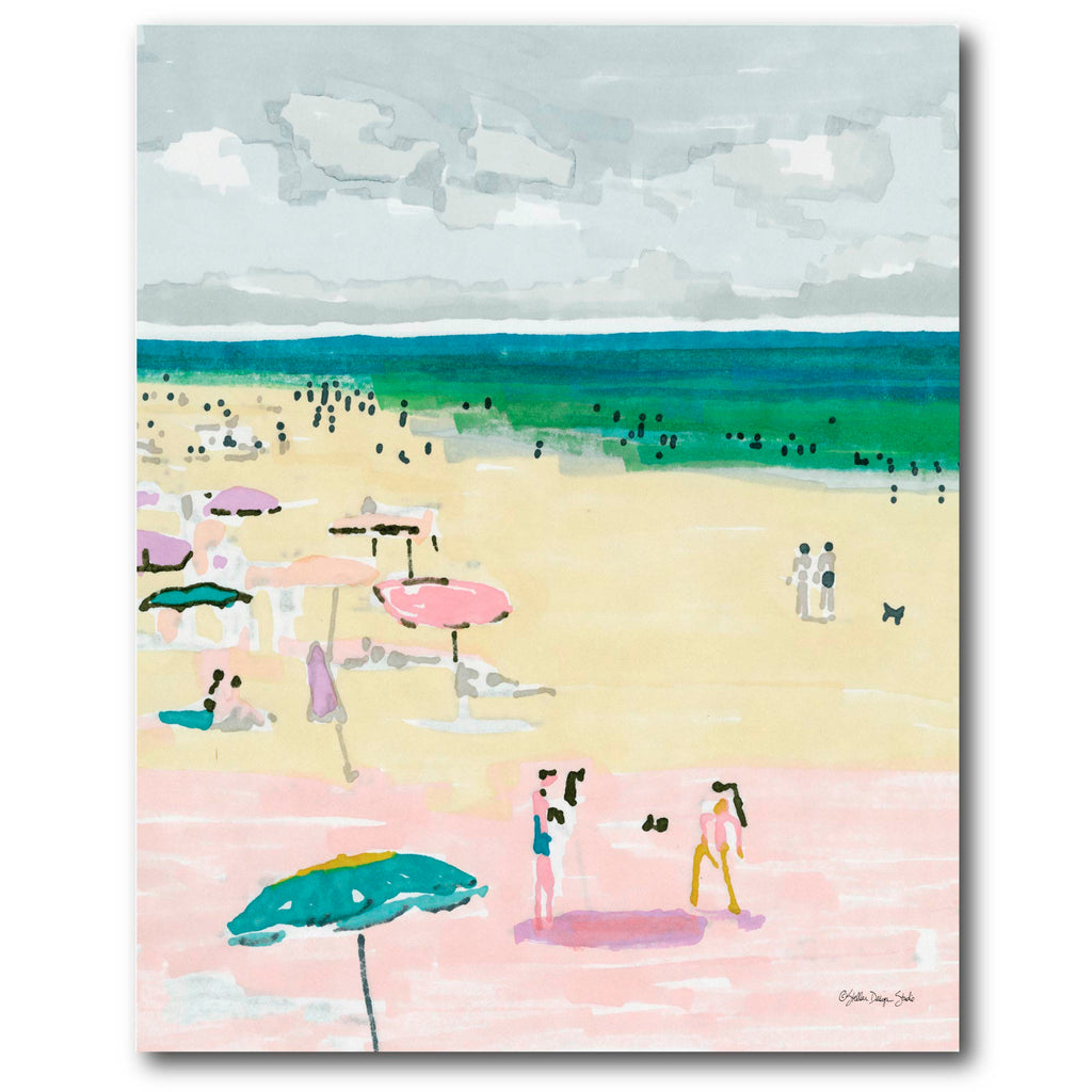 Beach Days II - Gallery-Wrapped Canvas Wall Art