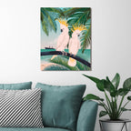 Welcome to Paradise IX - Gallery-Wrapped Canvas Wall Art