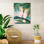 Welcome to Paradise IX - Gallery-Wrapped Canvas Wall Art