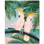 Welcome to Paradise IX - Gallery-Wrapped Canvas Wall Art