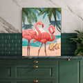 Welcome to Paradise VIII - Gallery-Wrapped Canvas Wall Art