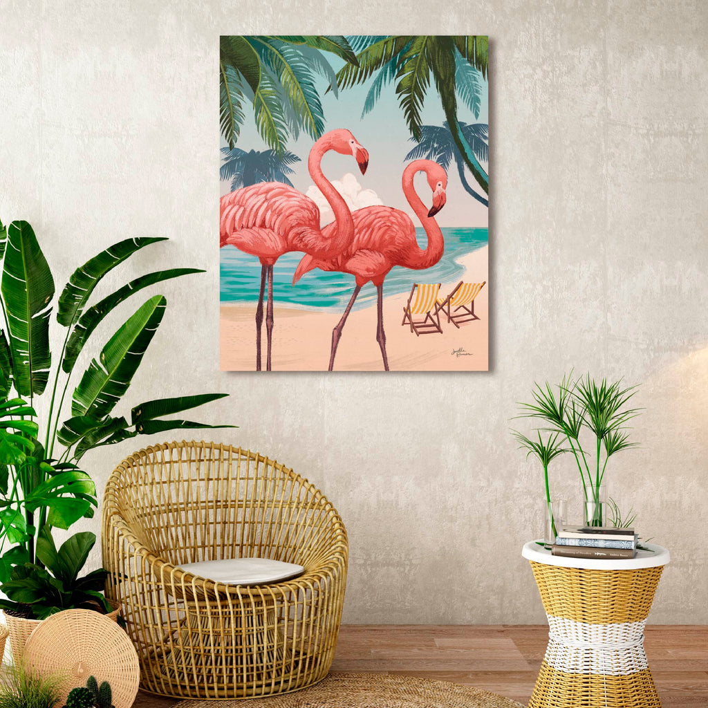 Welcome to Paradise VIII - Gallery-Wrapped Canvas Wall Art