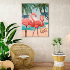 Welcome to Paradise VIII - Gallery-Wrapped Canvas Wall Art