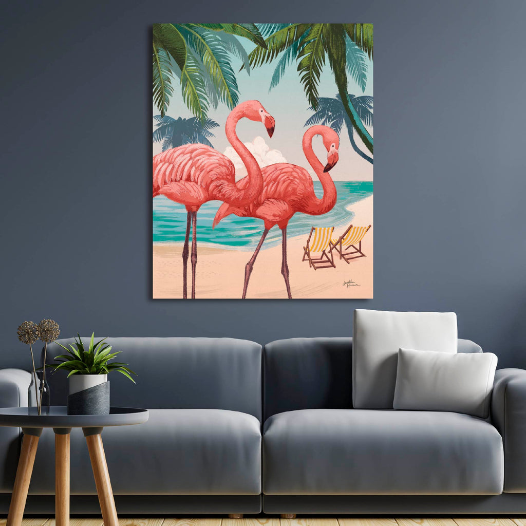 Welcome to Paradise VIII - Gallery-Wrapped Canvas Wall Art