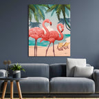 Welcome to Paradise VIII - Gallery-Wrapped Canvas Wall Art